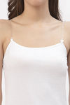 Floret Cotton Camisole (Pack of 2) - White — thumbnail 5